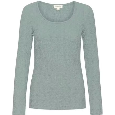 Dames-T-shirt met lange mouwen Soaked in Luxury Dauphine