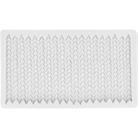 Siliconen Fondant Vorm Jumper Breisel Textuur Siliconen Chocoladevormen voor Fondant Chocoladetaart white