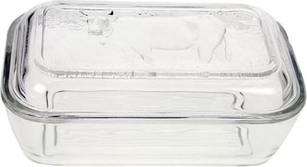 Botervloot Luminarc Vaca Wit Glas (17 x 7 cm)