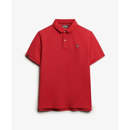 Superdry Vintage Destroy Korte Mouw Poloshirt Rood M Man