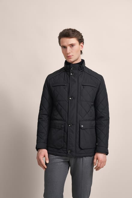 Bugatti Herren Jack in ruitpatroon