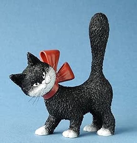 La Minette Zwart – Dubout Kattenbeeldje – Parastone – 11 cm