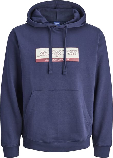 JACK&JONES - JORINWOOD BLOCK BRANDING SWEAT HOO PLS - Heren - Sweaters