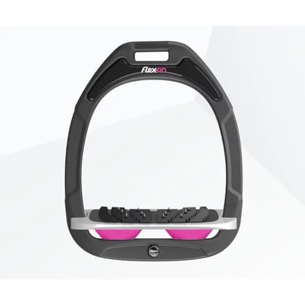 Ultra Grip Verstelbare Beugels Antraciet/Grijs/Roze Flex-On Green Composite