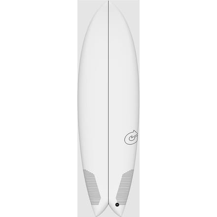 Torq Tec Twin Fish 6'2 Surfboard patroon