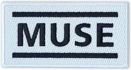 Muse - Logo Patch - Wit