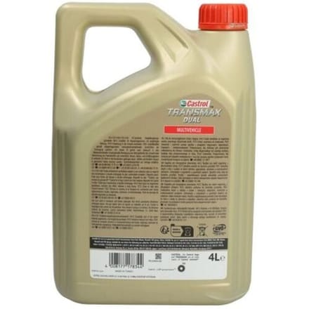 Automatische transmissieolie CASTROL 16171D Transmax DUAL 4L