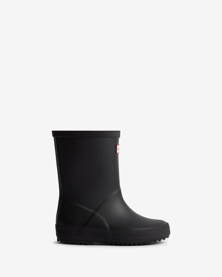 Hunter First Boot Unisex Regenlaarzen - Zwart