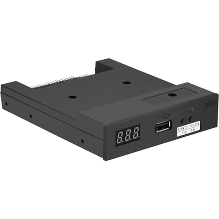 SFRM72TU100K 3,5  USB 720KB floppy drive-emulator voor industriële besturingsapparatuur gray