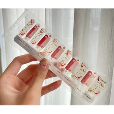 NAIL n THINGS - ND01 Lucky Fish Self-Adhesive Design Nail Polish Wraps 1 set