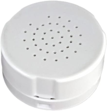 Geluidsopnameapparaat - Spraakmodule - Pluche dieren personaliseren - 60 seconden opname - 45 mm diameter - Wit