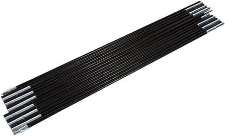 Tentstokken Set - Kampeer Accessoires - Buiten Kamperen - Glasvezel Staaf Constructie - 340cm Lengte