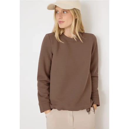 Sweater met textuur
