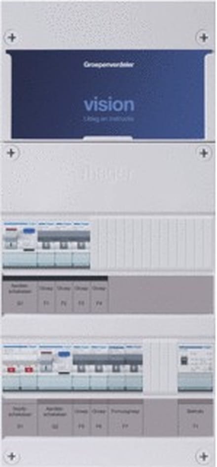 Hager VISION Installatiekast - VKG32E-FT - E2XWK