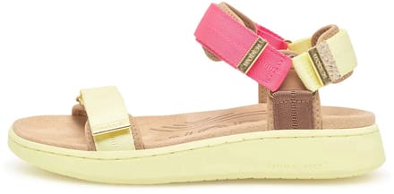 Woden Line Tricolor Sandalen Beige EU 41 Vrouw