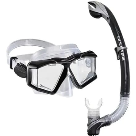 Ons. Divers Sideview Ii Combo Maskerset Zwart/Grijs ÚNICA
