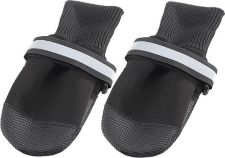 Ferplast Hondenschoenen 7 X 8 Cm Neopreen Zwart Maat M