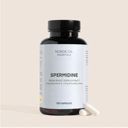 Nordic Oil - Spermidine - 120 Capsules - ondersteuning van normale cellulaire vernieuwing en vitaliteit