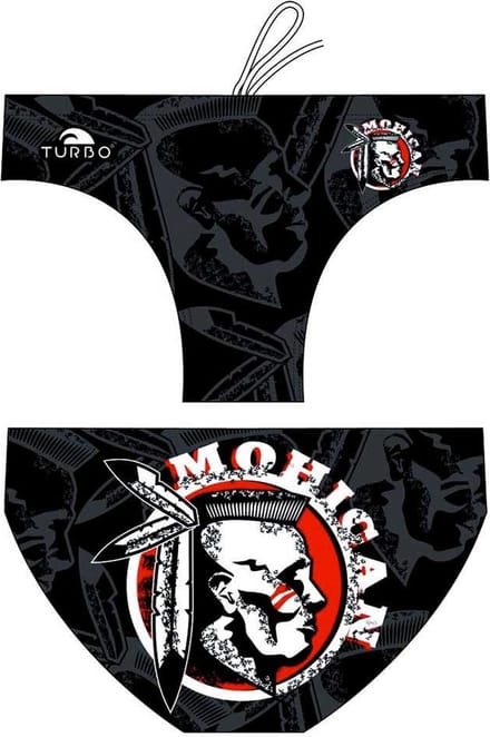 Turbo Mohicano Zwemslip Zwart S Man
