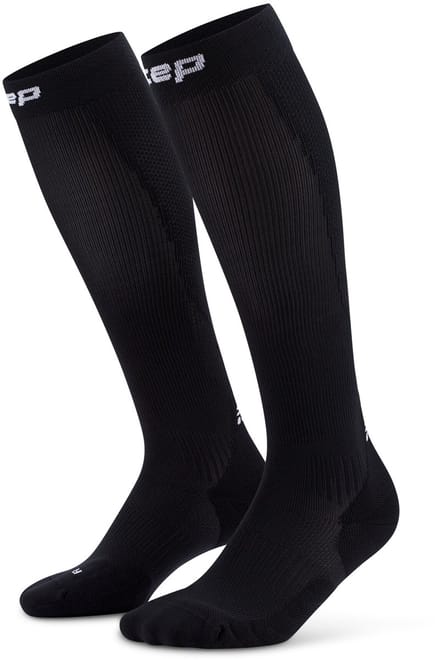 CEP Compressiekousen Core Run 5.0 - zwart - Geslacht: Man, Kuitomtrek (centimeter): 32 - 38 cm