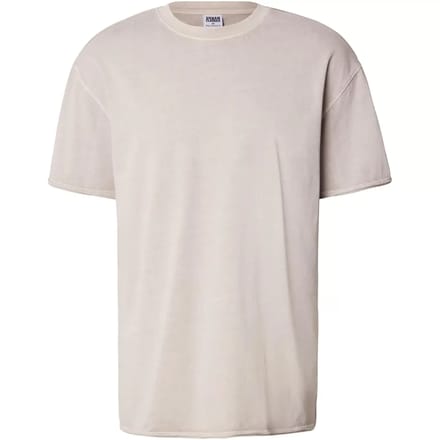 Urban Classics - Vintage Wash Heren Tshirt - S - Grijs