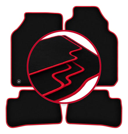 CARLUX-RED automatten voor: Nissan 100NX coupé, targa (1990-1995)