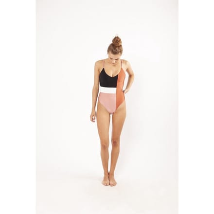 Barts - Lourdes V-Neck One Piece - dusty pink - Vrouwen - Maat 42