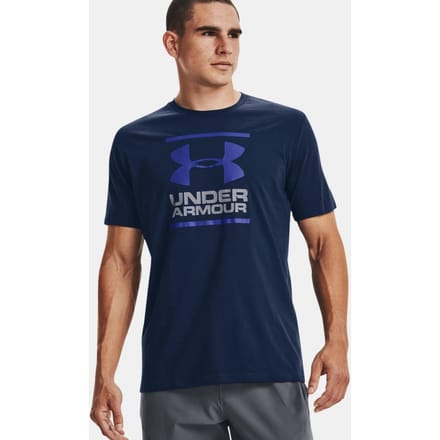 Under Armour Heren UA GL Foundation T Shirt In Navy