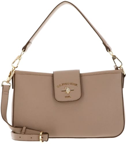 U.S. POLO ASSN. schoudertas Stanford Shoulder Bag Irish Cream beige