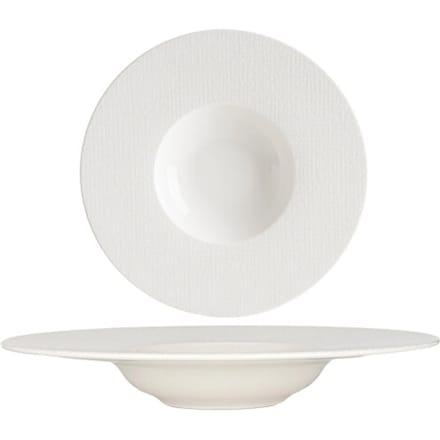 Bonna Pastabord - Patch Neat - Porselein - 30 cm (360cc) - set van 2