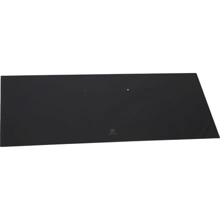 AEG glaspaneel, boven, zwart, mat 896x380 140274159015