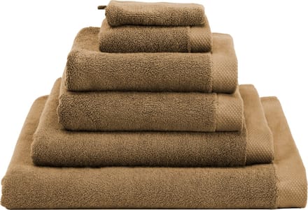 Heckett & Lane Premium Strandlaken 90 x 180 cm Cognac Brown