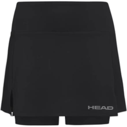 HEAD Club Basic Rok Meisjes-Zwart,Zilver