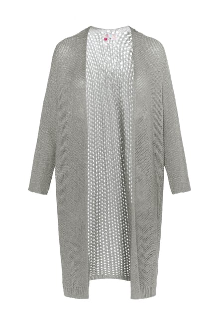 IZIA Vest Dames zilvergrijs