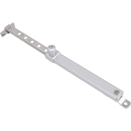 Draaikiepraam Scharnier Extern Duw Open Raamsteun Aluminiumlegering Veiligheidsraambeslag voor Thuis Type 2 white