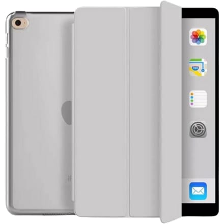 Nordic iPad Trifold Back Cover 9 7" Grijs