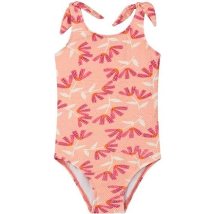 Prénatal badpak grote bloemen Mid Pink 122/128 dames