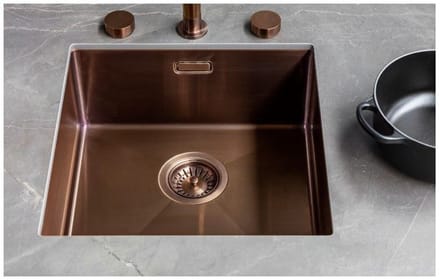 Lanesto Urban Copper / Koper 615 50x40 spoelbak