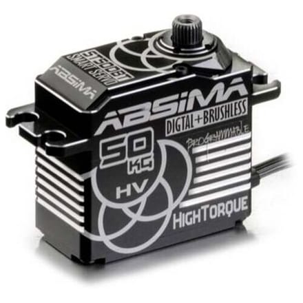 Absima Standaard servo ST50DBT Digitale servo Materiaal (aandrijving): Aluminium