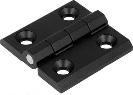 Scharnier - 50x50mm - Gegalvaniseerd - RAL 9005