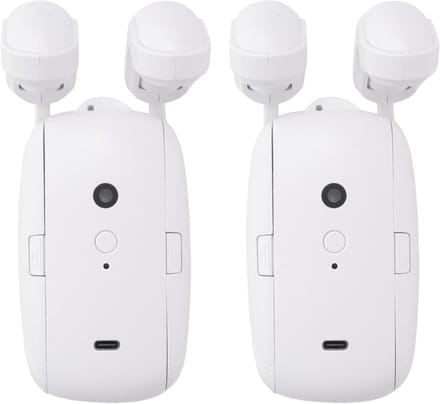 Gordijn Openers - Automatische Gordijnen - Slim Thuis - App en Sensor Bediening - 2 Stuks - Wit