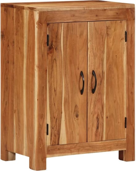 vidaXL - Dressoir - 55x35x75 - cm - massief - acaciahout