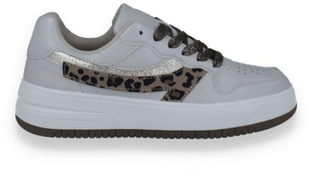 Sj Lifestyle Dames Sneaker | Beige | Maat: 37