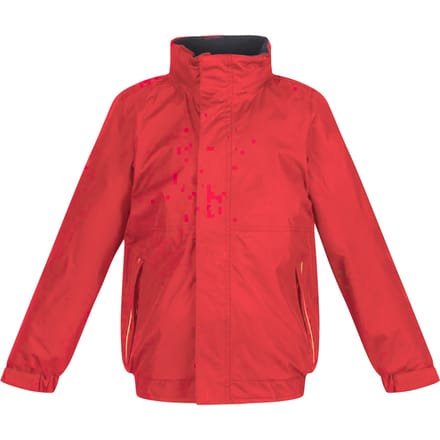 Regatta Kids Unisex Thermoguard Fleece Lined Dover Jacket (Winddicht & Waterdicht) (Klassiek rood/navy)
