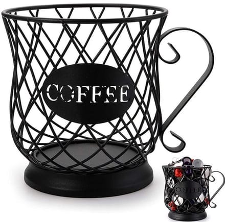 Allecto - Koffiecapsulehouder - Zwart - Compact en Stijlvol - 65
