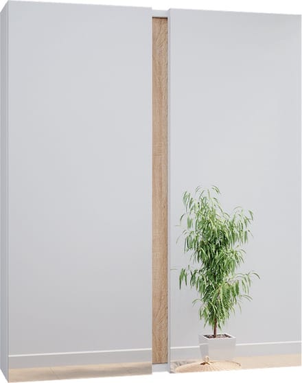 Vicco Gloria Badkamerspiegelkast – 70.4 x 84 cm met 2 deuren Wit