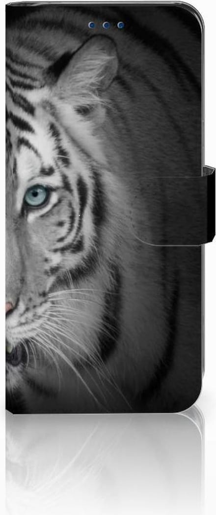 Samsung Galaxy S8 Telefoonhoesje met Pasjes Tijger
