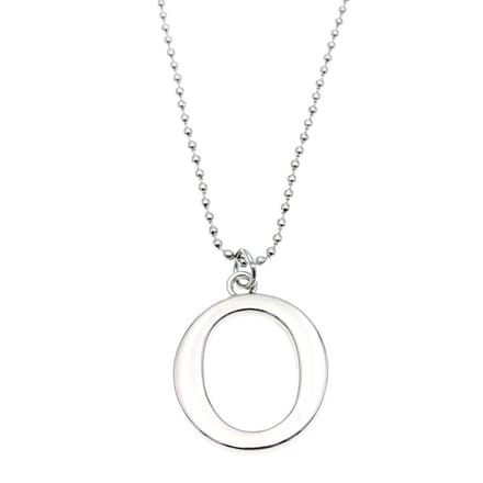 Ketting Met Letter - O