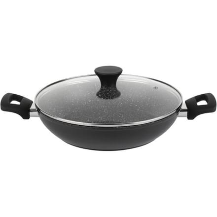 ERNESTO Aluminium serveerpan Ø 28 cm (Zwart)