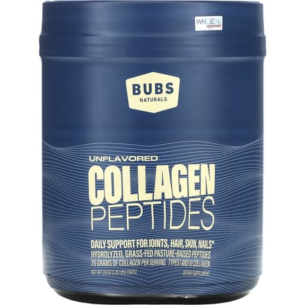 BUBS Naturals, Collageen Peptiden, Zonder smaak, 20 oz (567 gram)